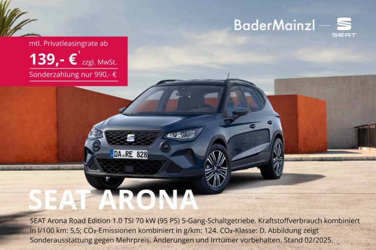 SEAT Arona Privatleasing