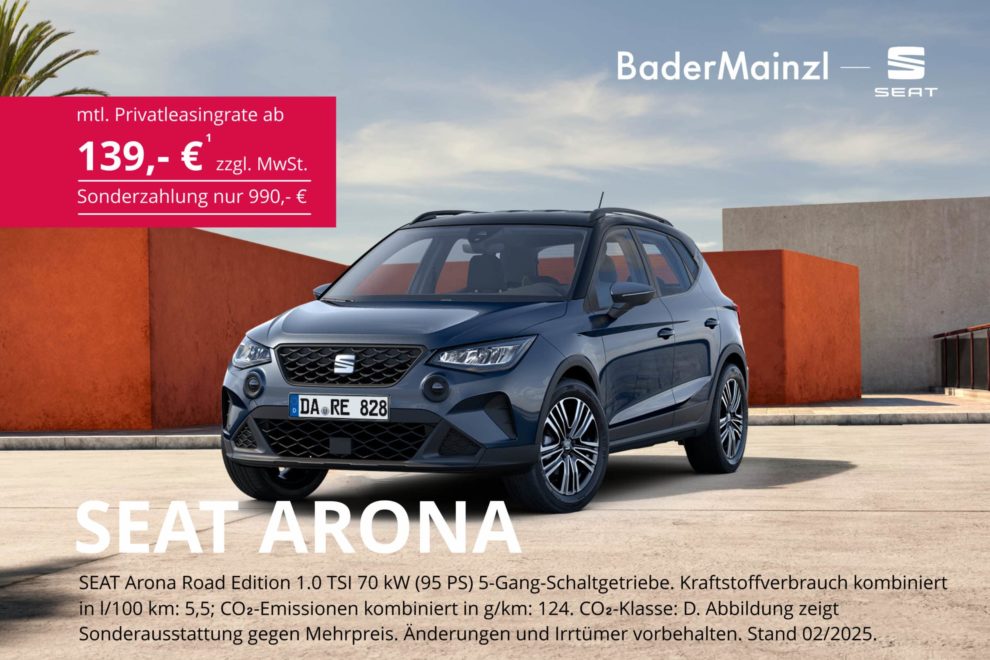 SEAT Arona Privatleasing